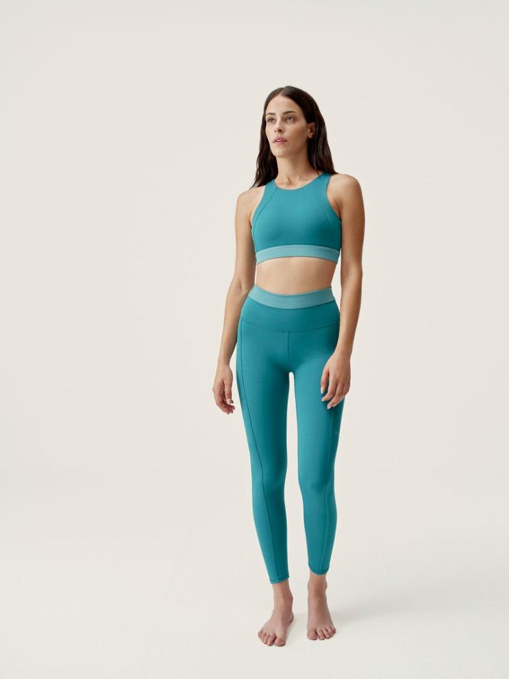 LEGGING FIORELLA GREEN OCEAN